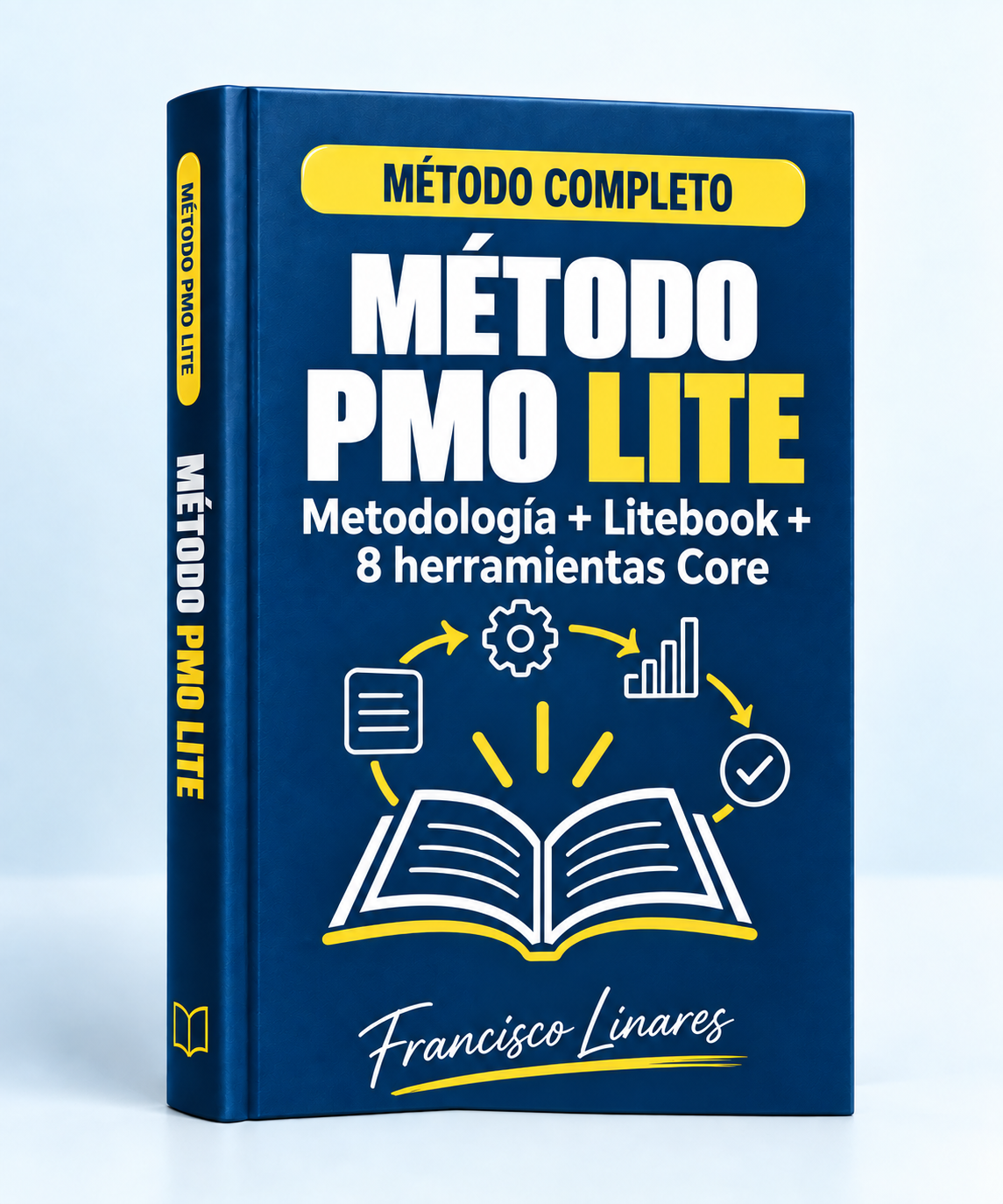 Portada del Método PMO Lite: metodología, Litebook y ocho herramientas Core