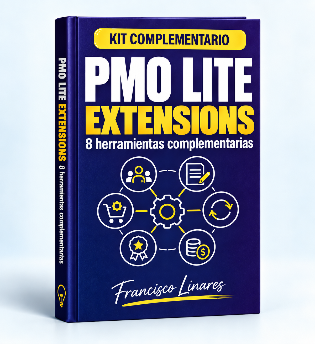 Portada del Kit PMO Lite Extensions con ocho herramientas complementarias